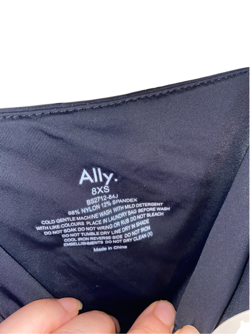Ally Ruched Scoop Neck Active Wear Cami Tank Top Pickle Ball Running Sporty Gym — image 6 of 8